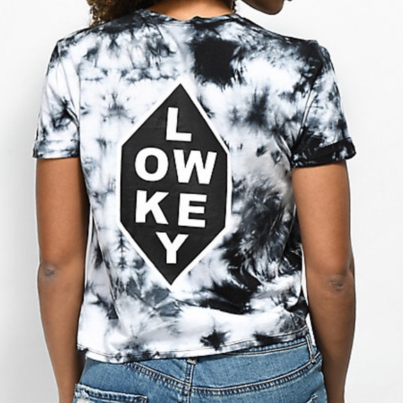 Zumiez Tops - Zumiez graphic t shirt, low key, tie dye, small